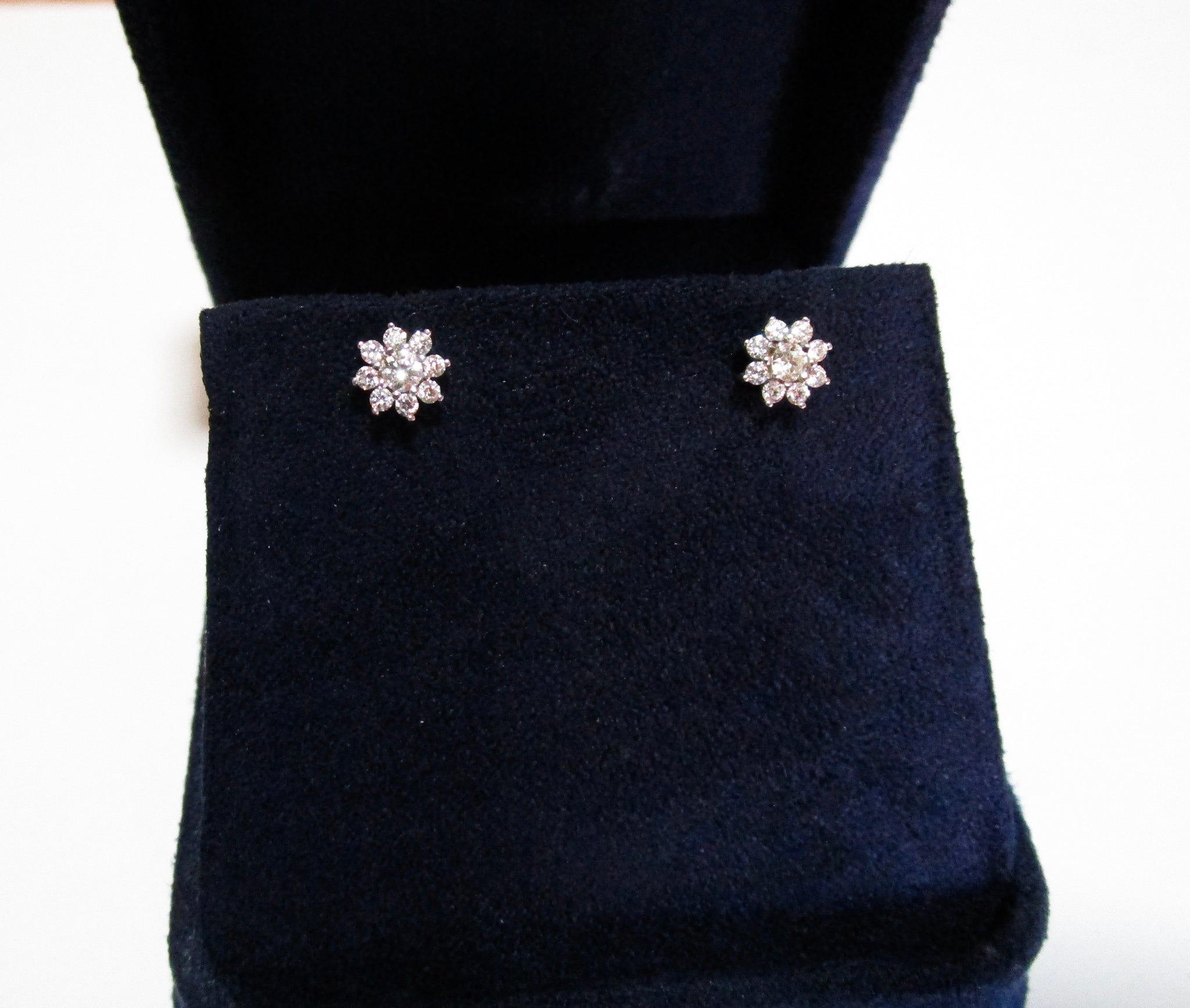 Orecchini Diamanti a Fiore